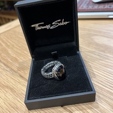Thomas  Sabo Black chunky ring