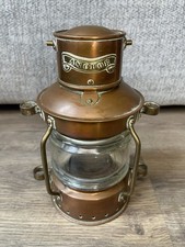 Anchor  Lamp Copper Lantern