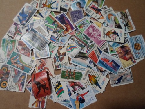 Collection 100 stamps - 100,