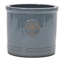 Stone Blue Ceramic Planter