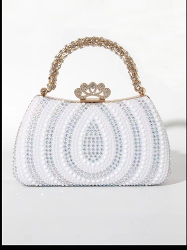 Crystal pearl evening - &, clutch