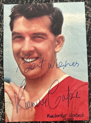 Signed busby babes ronnie - signed,