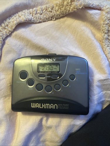 Sony walkman fx251 original - sony, wm-fx251