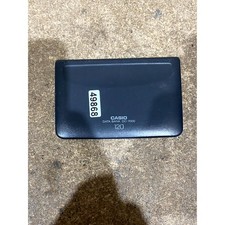 Vintage Casio DC-7000 Data Bank Calculator Black 3-Line Display Battery Operated