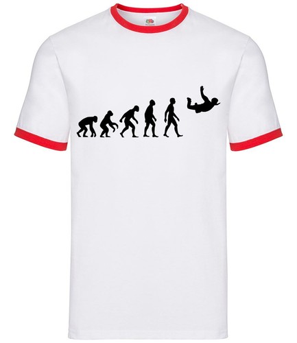 Evolution man skydiving - of,
