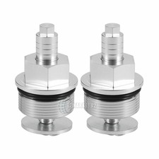 Front Fork Caps Bolts Plugs For Honda XL200R 1985 1986 Pair