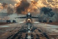 Military Jet Aircraft Fighter