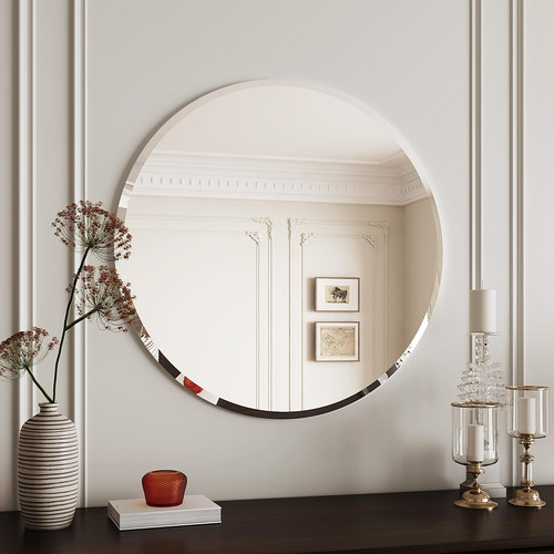 Luvodi frameless circle - frameless,