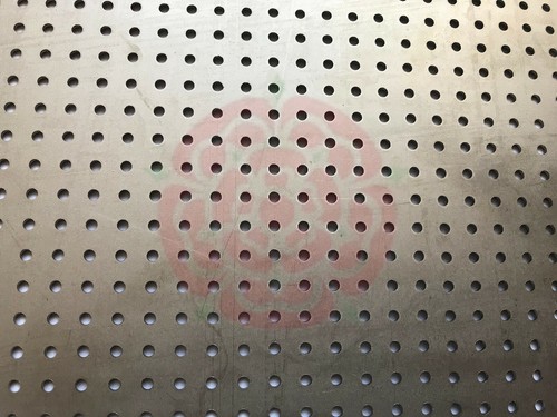 Titanium perforated sheet - perforated,