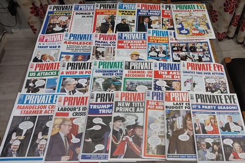 Private eye magazine - 2025, all