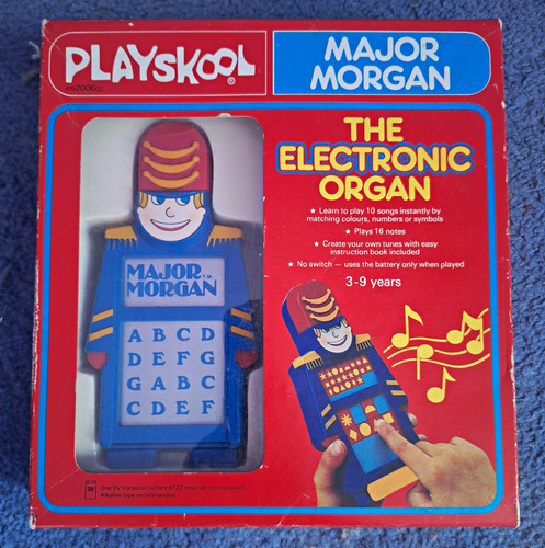 Vintage playskool major morgan - vintage,