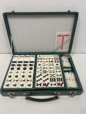 Vintage Mahjong Set Bone &
