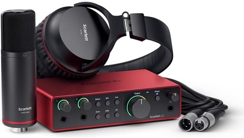 Focusrite scarlett 2i2 - scarlett, studio