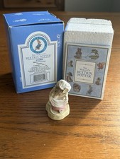 Vintage 1991 Mouse Curtseying Figurine - 271802 Border Fine Arts,  In Box