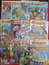 12 x Vintage Eagle, Eagle & Wildcat Plus Eagle & Scream Magazines 1980s