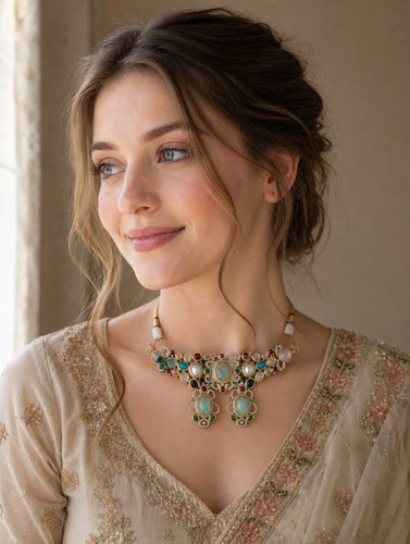Sabyasachi chakor necklace - sabyasachi,