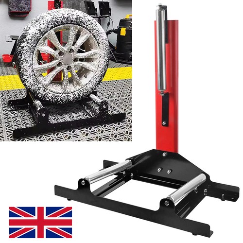 Portable wheel coating stand - wheel,