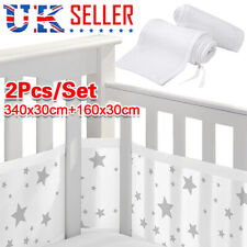 2Pcs Baby Cot Mesh Liner For Mattress Basket Crib Cot Junior Bed Breathable