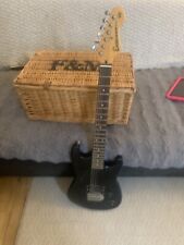 ENCORE BLASTER SERIES E6 BLACK ELECTRIC STRATOCASTER GUITAR - GOOD WORKING ORDER
