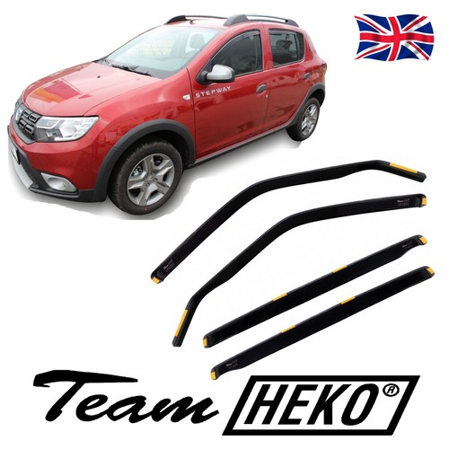 Heko wind deflectors for dacia - heko,