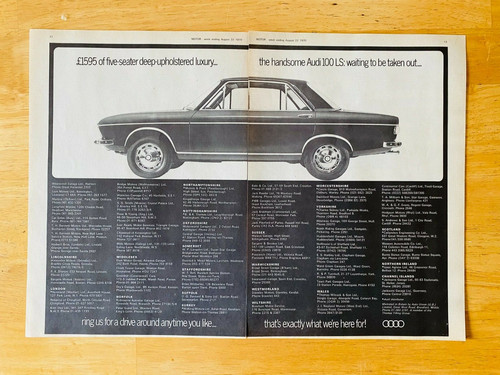 Audi 100 dealer - audi, ls