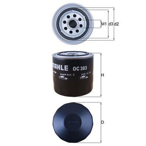 Oil filter for rover mgr - for,
