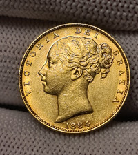 Full Sovereign Coin 1884