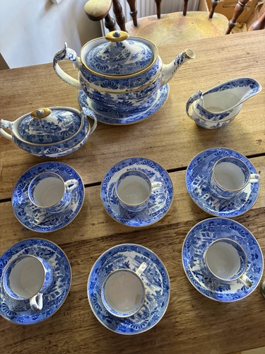 Edwardian spode two - two, temples