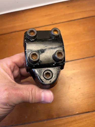 1980 bmx black racing stem - bmx,