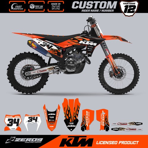 Ktm motocross graphics - graphics,, custom
