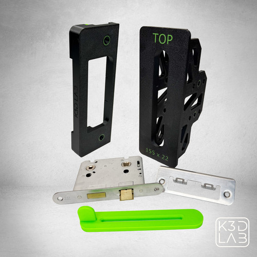 Bathroom latch lock jig - bathroom,