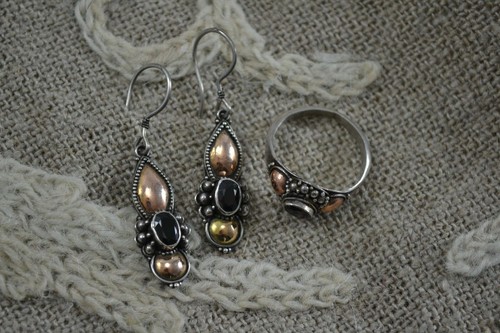 Balinese 925 silver gold and - gold,