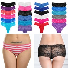 6 Pack Womens Ladies Cotton