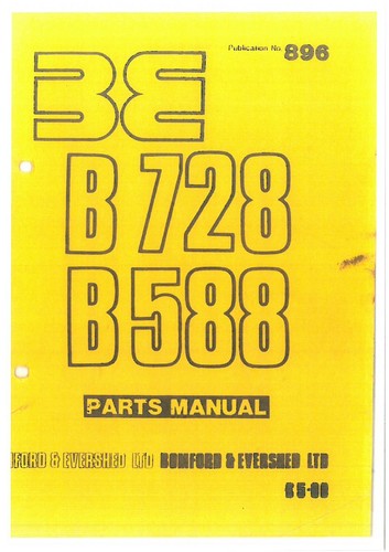 Bomford hedgetrimmer b588 - b588, b728