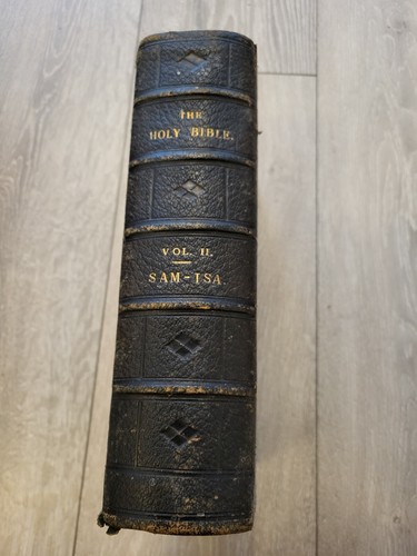 Vintage rare holy bible - &,