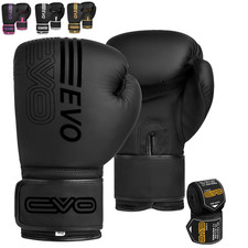 Pro Leather Boxing Gloves,MMA,Sparring Punch Bag,Muay Thai Training Gloves