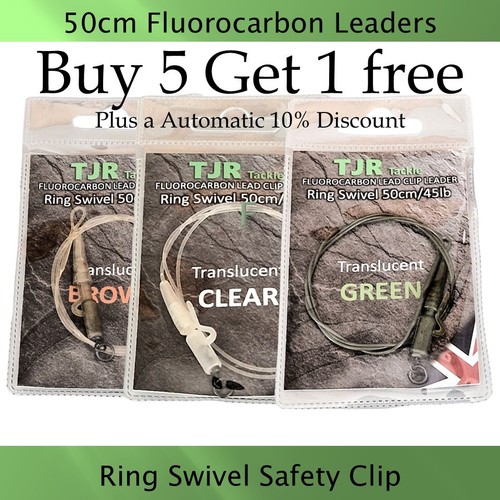 Carp leaders fluorocarbon - leaders,