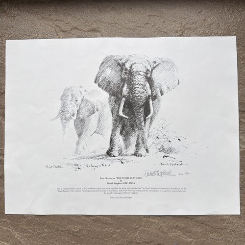 David shepherd signed - shepherd, ltd