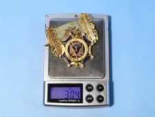 1930 9ct Gold Masonic RAOB Hasselgren Jewel Hon Sir Albert Hawkins 30.4g #SJ8