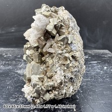 Pyrite crystal natural iron - pyrite,