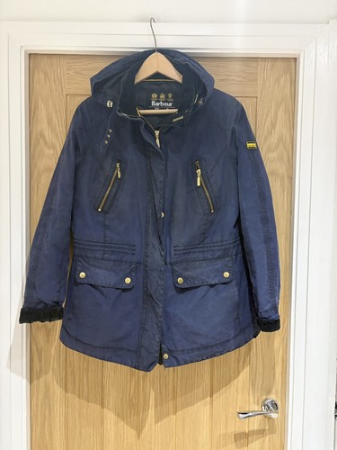 Barbour women blue zip - blue,