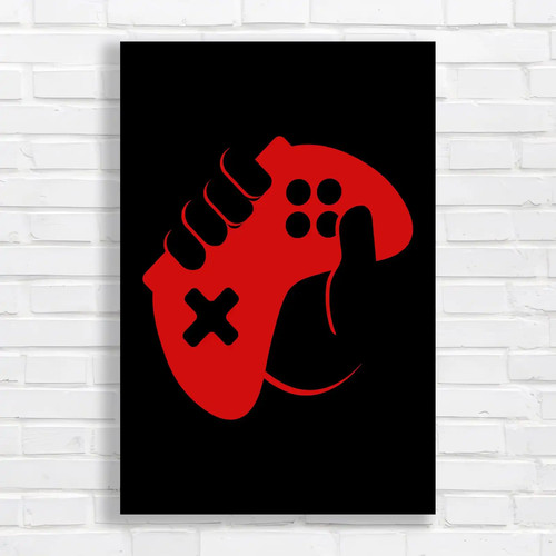Vibrant gaming gamepad - gamepad, red