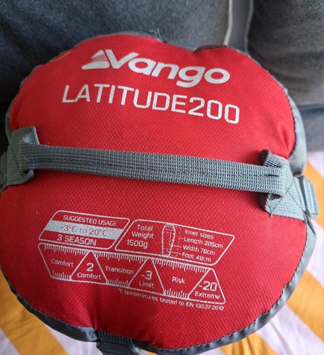 Vango latitude 200 sleeping - 200,