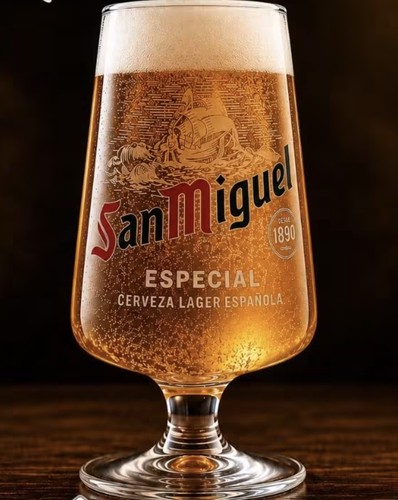 San miguel chalice pint - 2,