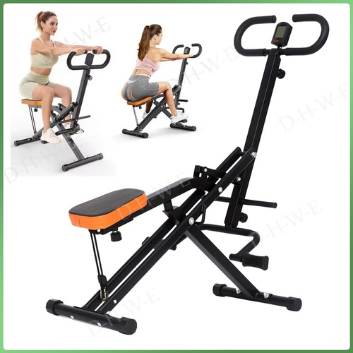 Squat machine with - with, adjustable