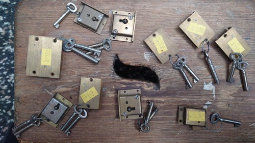 Vintage lot x10 - vintage, brass