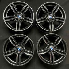 Genuine BMW 351M 19" Staggered Alloy Wheels 5 6 Series Gun Metal Grey F10 F11