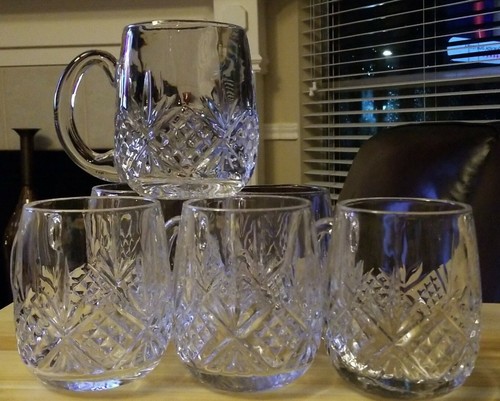Tutbury crystal half - tutbury,