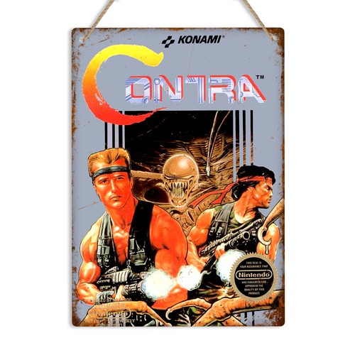 Contra vintage retro metal - metal, tin