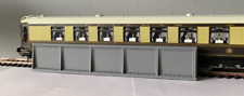 OO Gauge Railway Girder Bridge Side Pieces. Unpainted, Double-sided detail. 16cm